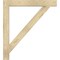 Ekena Millwork Traditional Block Rough Sawn Bracket, Douglas Fir, 4"W x 36"D x 40"H BKT04X36X40TRA05RDF - alternate 2